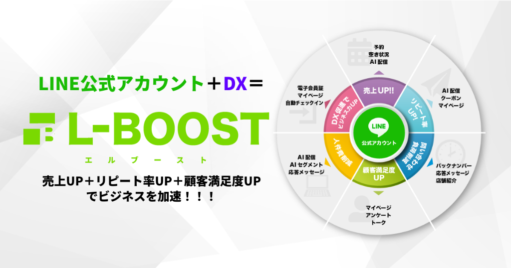 L-BOOST - LINE公式アカウント＋DX